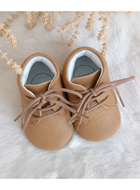 Hakiki Deri Bebek Botu Camel
