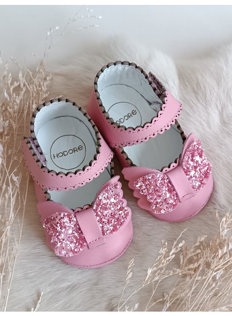 Angel Pembe Hakiki Deri Bebek Makosen Patik
