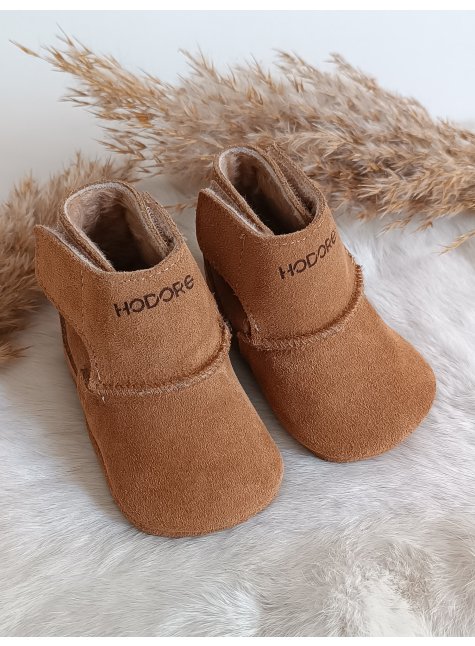 Lucca Taba İçi Kürklü Hakiki Deri Bebek Botu